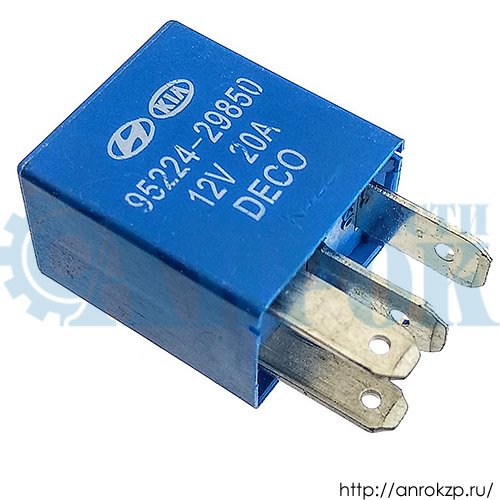 Реле 12V 20A HYUNDAI Porter 2 MK 95224-29850 / 9522429850.