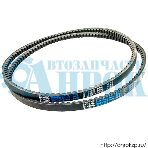 Ремень приводной генератора и  насоса водяного (2шт.) HD120  дв.D6BR MK 25211-93010 / 2521193010.
