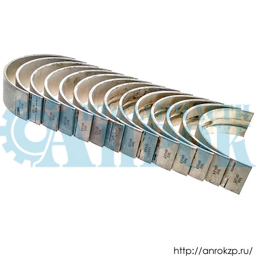 Вкладыши коренные 21020-83020 / 2102083020 d+0.00 к-т дв.D6ABDD/AC/AV от производителя KOREA для автомобиля  HYUNDAI HD160/170/260/270/450.