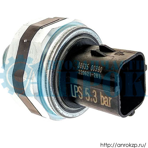 Датчик указателя давления ресивера (4-х контактный) Daewoo Novus 38635-00390 / 3863500390 / P 3863500390.