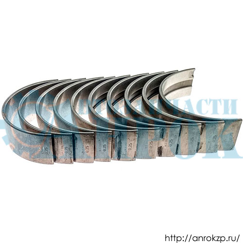 Вкладыши коренные d+0.25 к-т HYUNDAI HD78 дв.D4GA МК 21020-48900 / 2102048900.