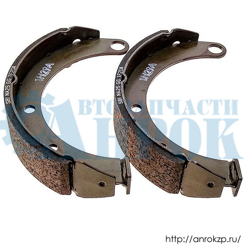 Колодка стояночного тормоза шир.40 мм комплект дв.D4AL D4BB 59822-45A60 / 5982245A60 / 59822-45A20 / 5982245A20 от производителя МК HYUNDAI HD 35/72.